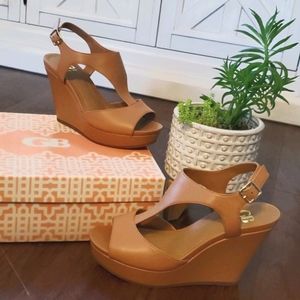 GIANNI BINI Nude Wedges